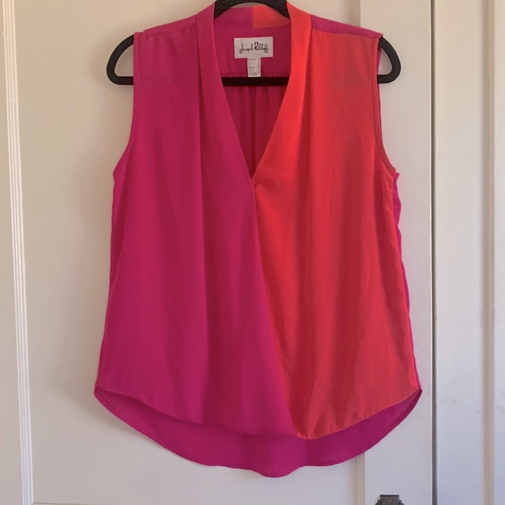Joseph Ribkoff Colour Block Tunic Top Blouse